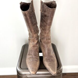 BCBGirls | cowgirl boots | genuine brown leather | women’s size 10 | used